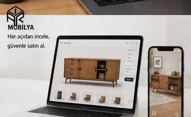 Furniture 3D AR placement preview