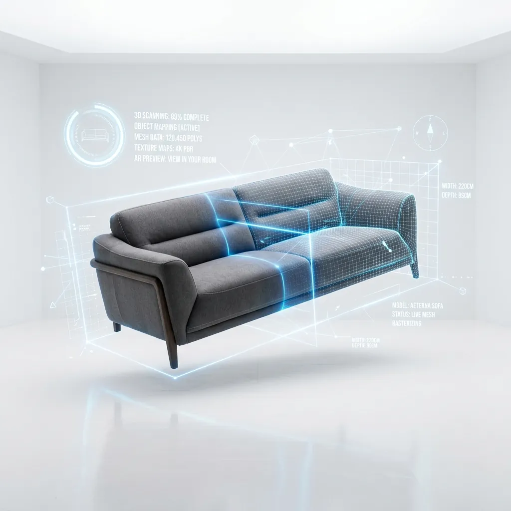 Mobilya ve Dekorasyon 3D AR