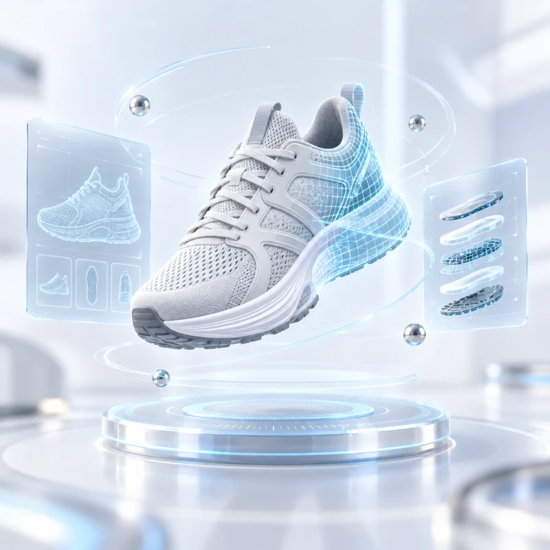 Sneakers 3D model preview